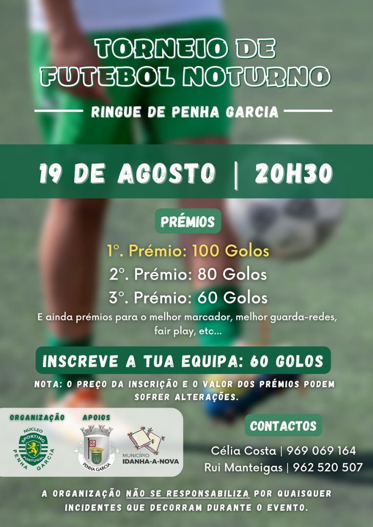 Torneio de Futebol Noturno em Penha Garcia Torneio de Futebol Noturno em Penha Garcia