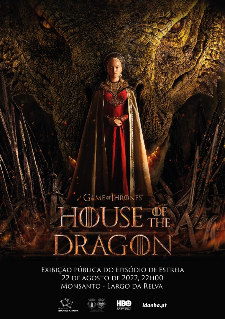 Estreia House of the Dragon, a prequela da Guerra dos Tronos